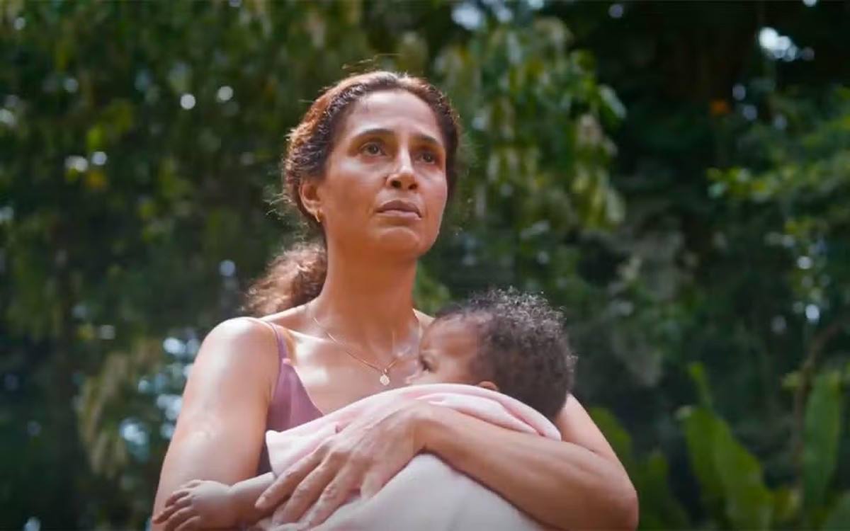 Cena do primeiro capítulo de 'Dona de mim' (Foto: TV Globo)