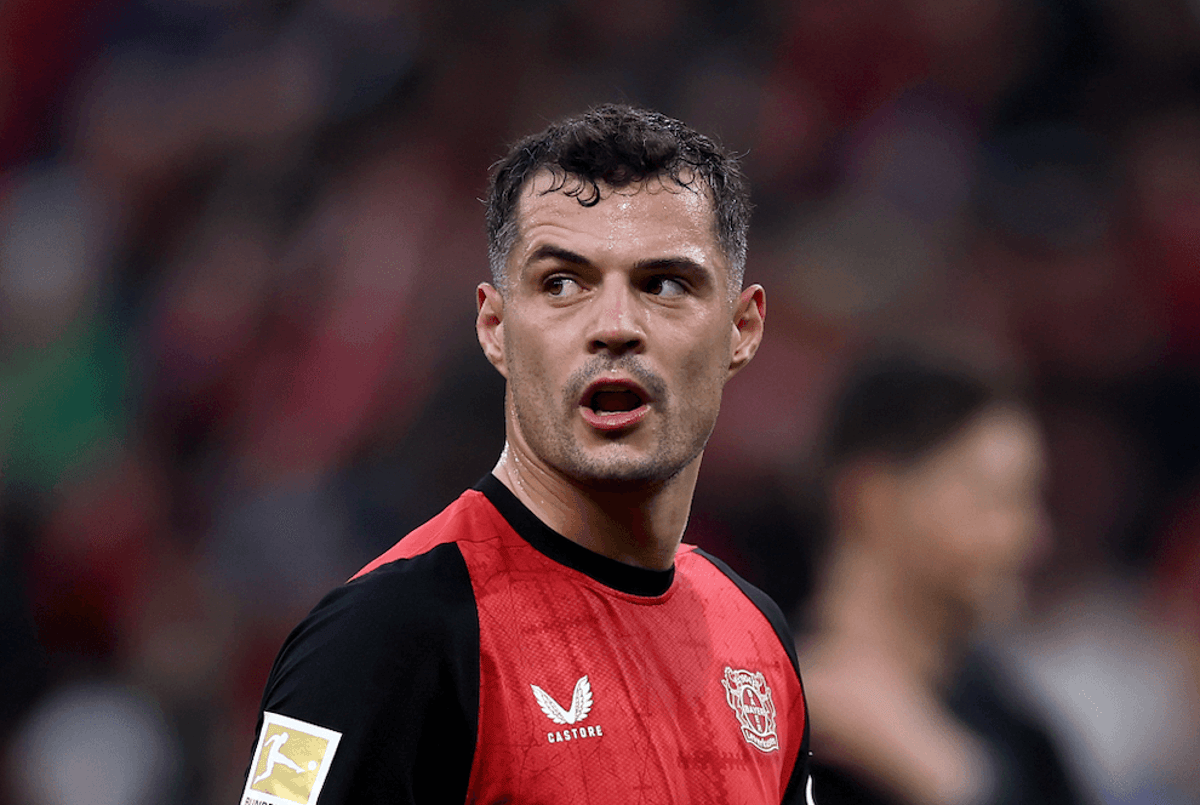 Granit Xhaka manifesta desejo de transferência para o Sunderland junto ao Leverkusen