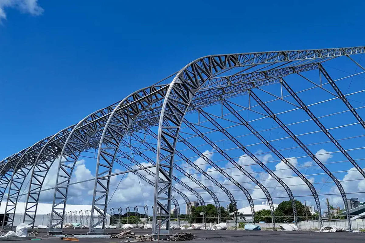 Montagem de pavilhões e salas da COP30 avança; confira os detalhes