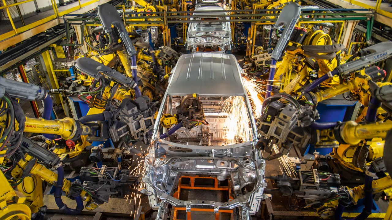 Fábrica da GM em São Caetano (SP): freada da indústria brasileira liga sinal de alerta (Foto: General Motors do Brasil)