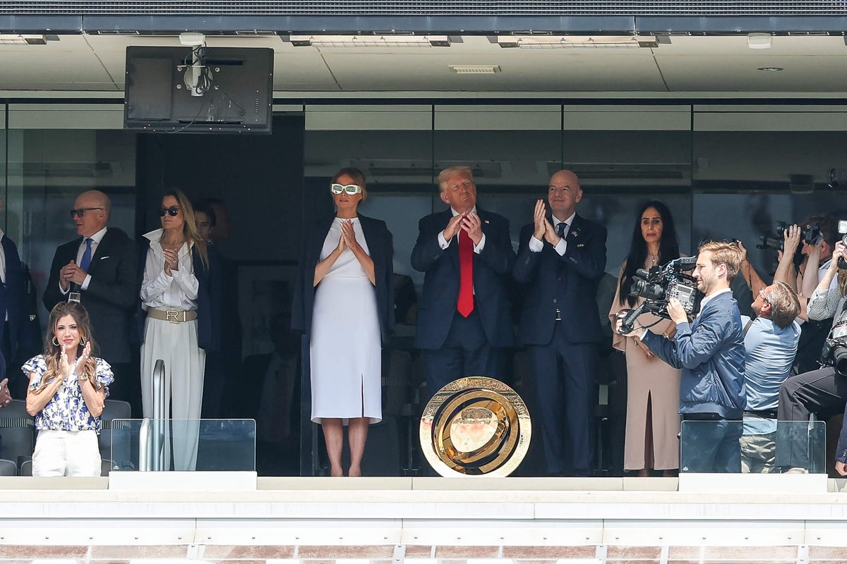 Trump e celebridades marcam presença na final da Copa do Mundo de Clubes no MetLife