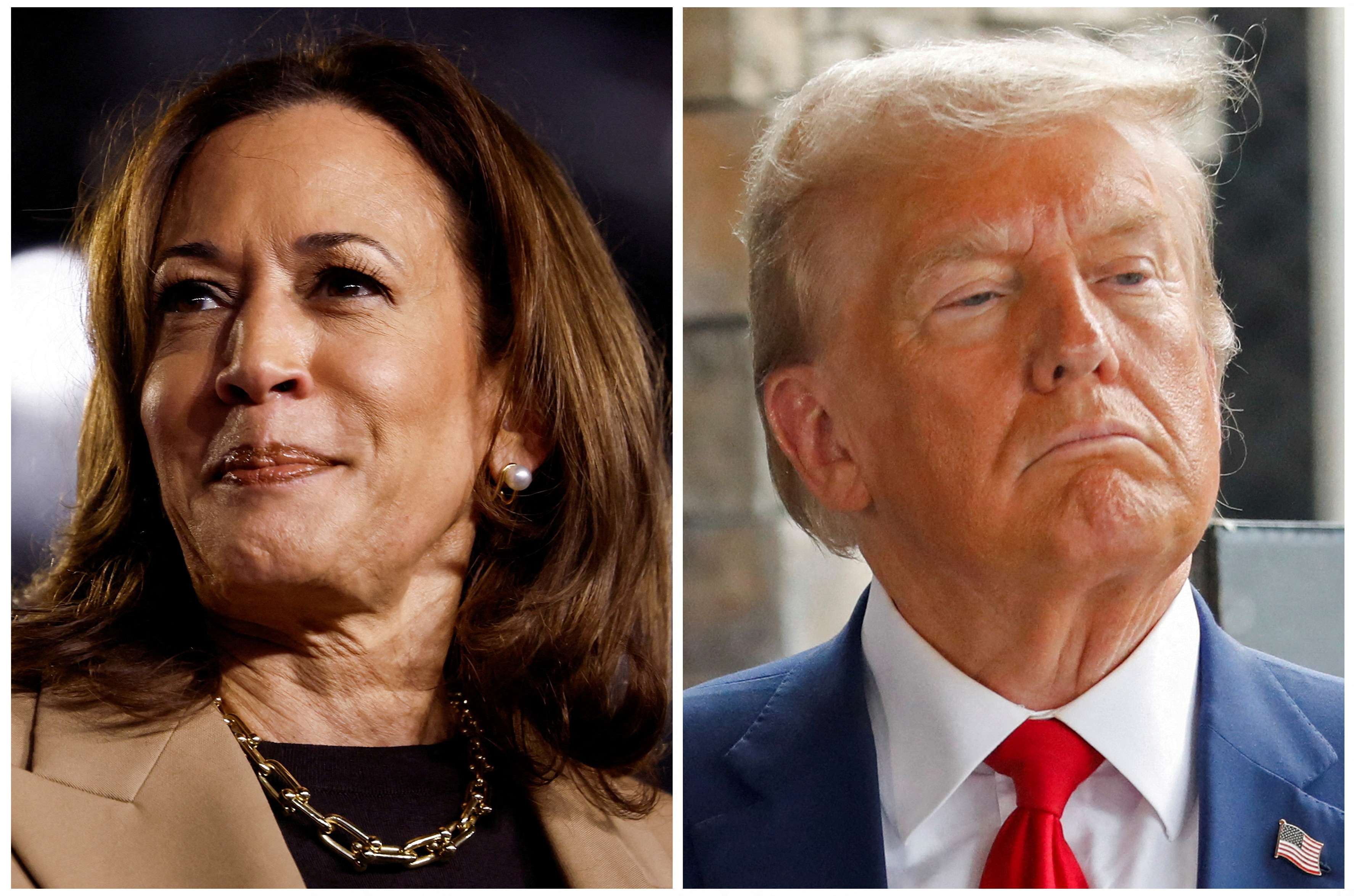 Trump denuncia pagamento por apoio de artistas à campanha de Kamala Harris