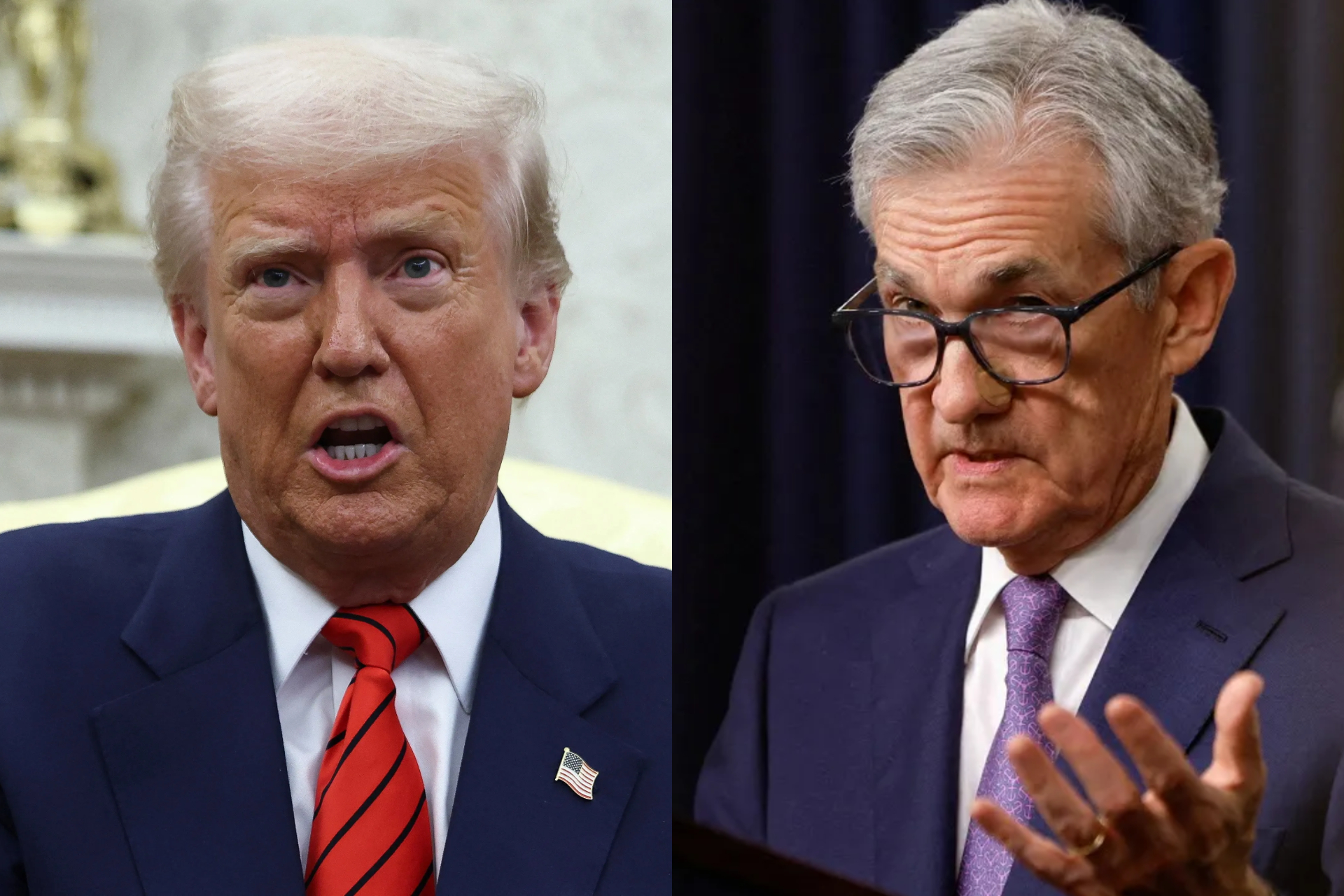 Trump pressiona pela saída de presidente do Fed em meio a críticas ao mercado financeiro