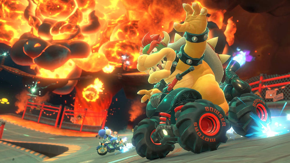 Smart steering e aceleração automática transformam a experiência em Mario Kart World