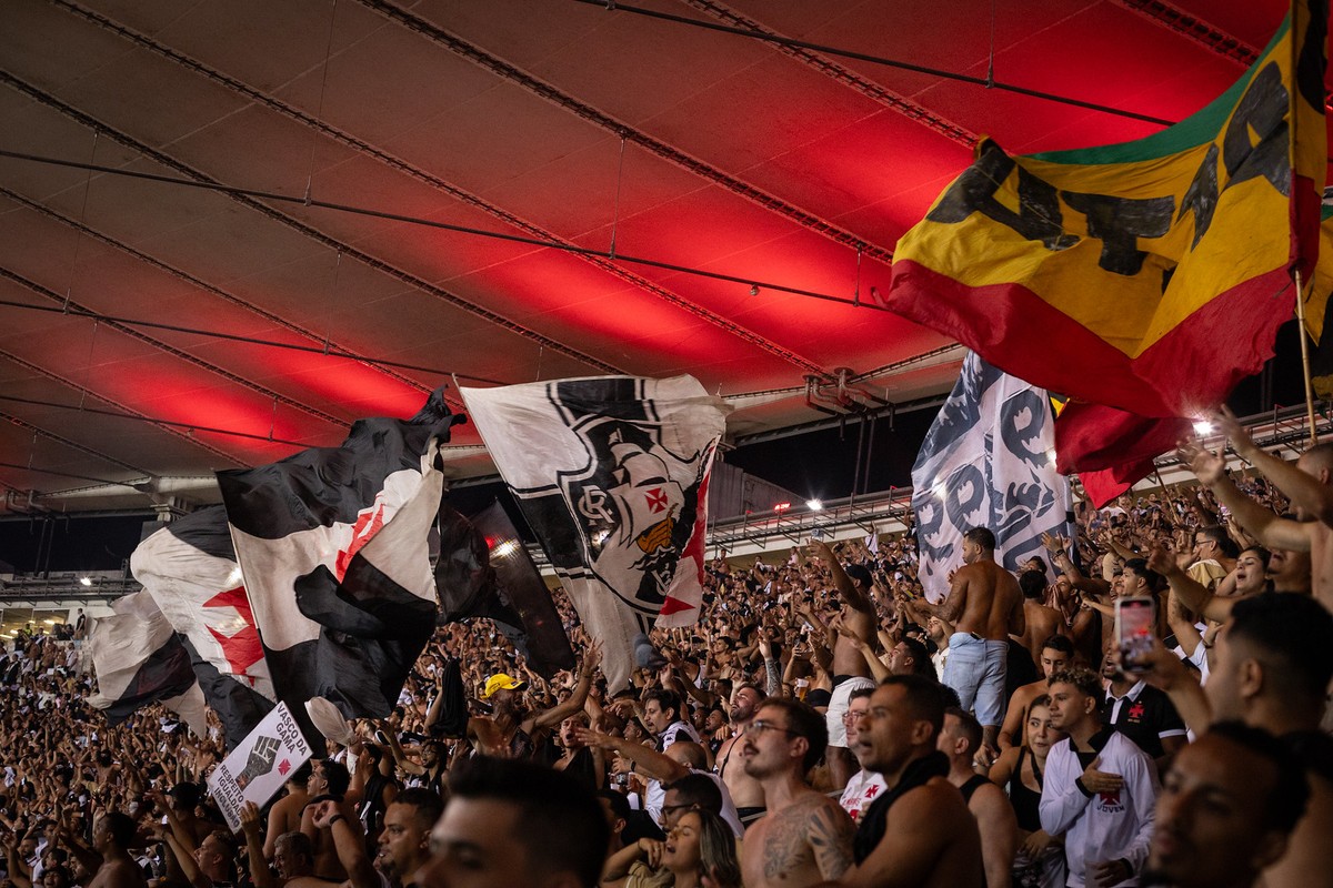 Torcida do Vasco no Maracanã (Foto: Dikran Sahagian/Vasco)