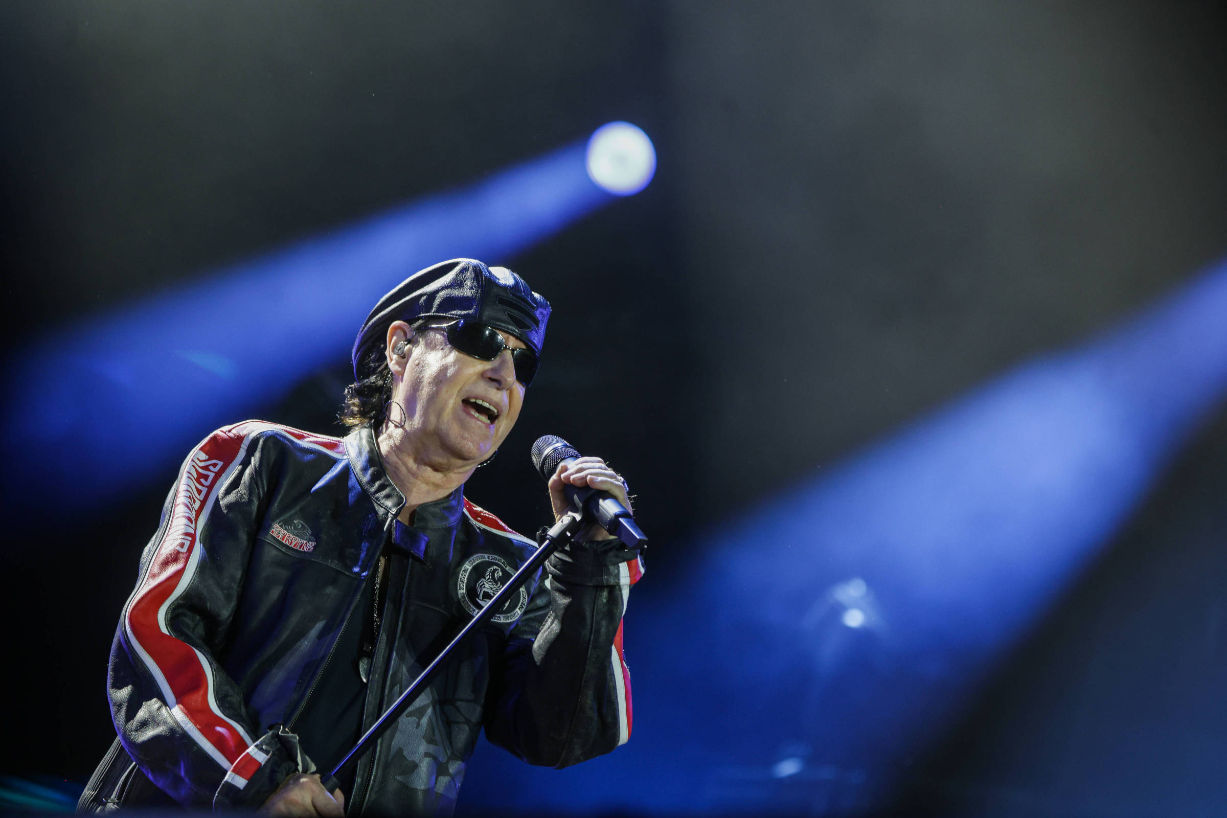Show da banda Scorpions no festival Monsters of Rock, no Allianz Parque, em São Paulo (Foto: Ricardo Matsukawa/Divulgação)
