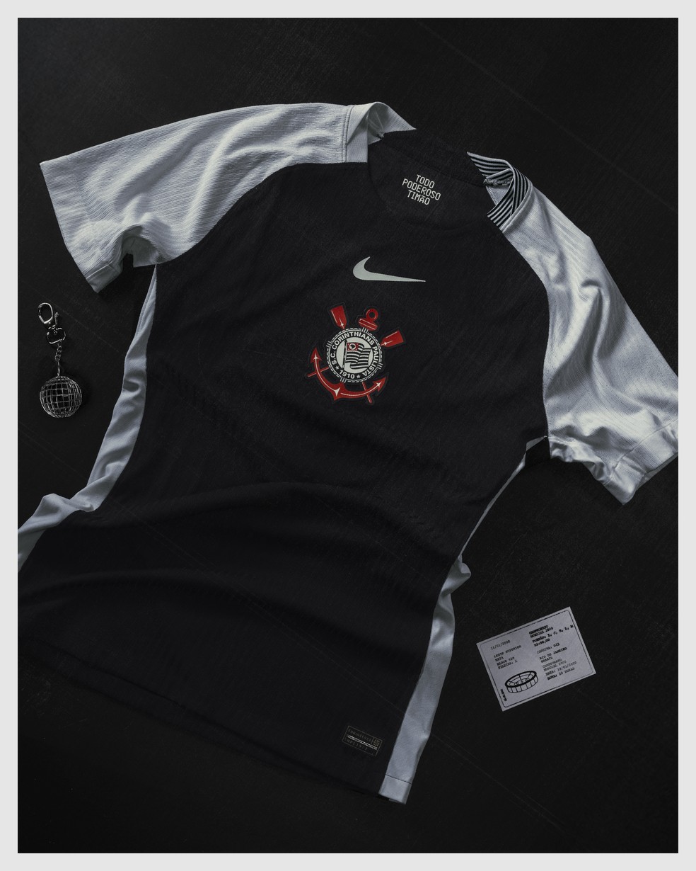 Camisa 2 do Corinthians para a temporada 2025 (Foto: Corinthians)
