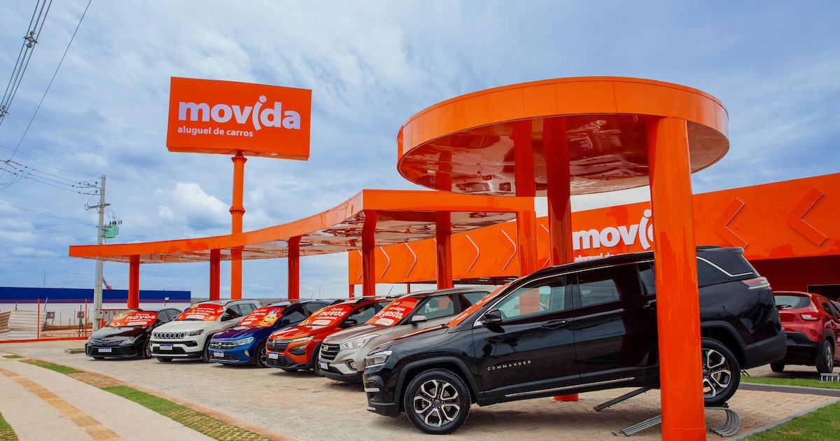 A companhia tem foco na recomposição de tarifas e na gestão de frotas neste ano de 2025 (Foto: Movida/Divulgação)