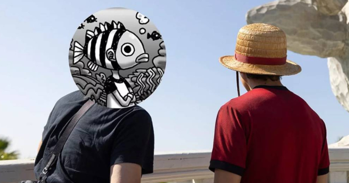 Eiichiro Oda recebeu uma peça comemorativa de Lego de One Piece. (Foto: Reprodução)