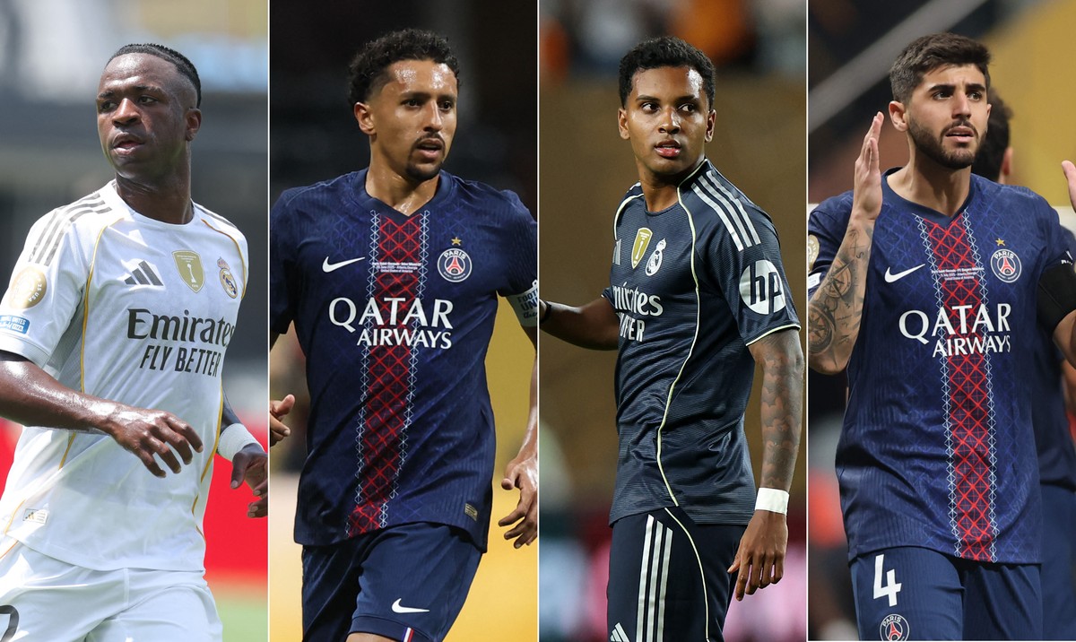 Brasileiros do Real Madrid e PSG se preparam para semifinal do Mundial