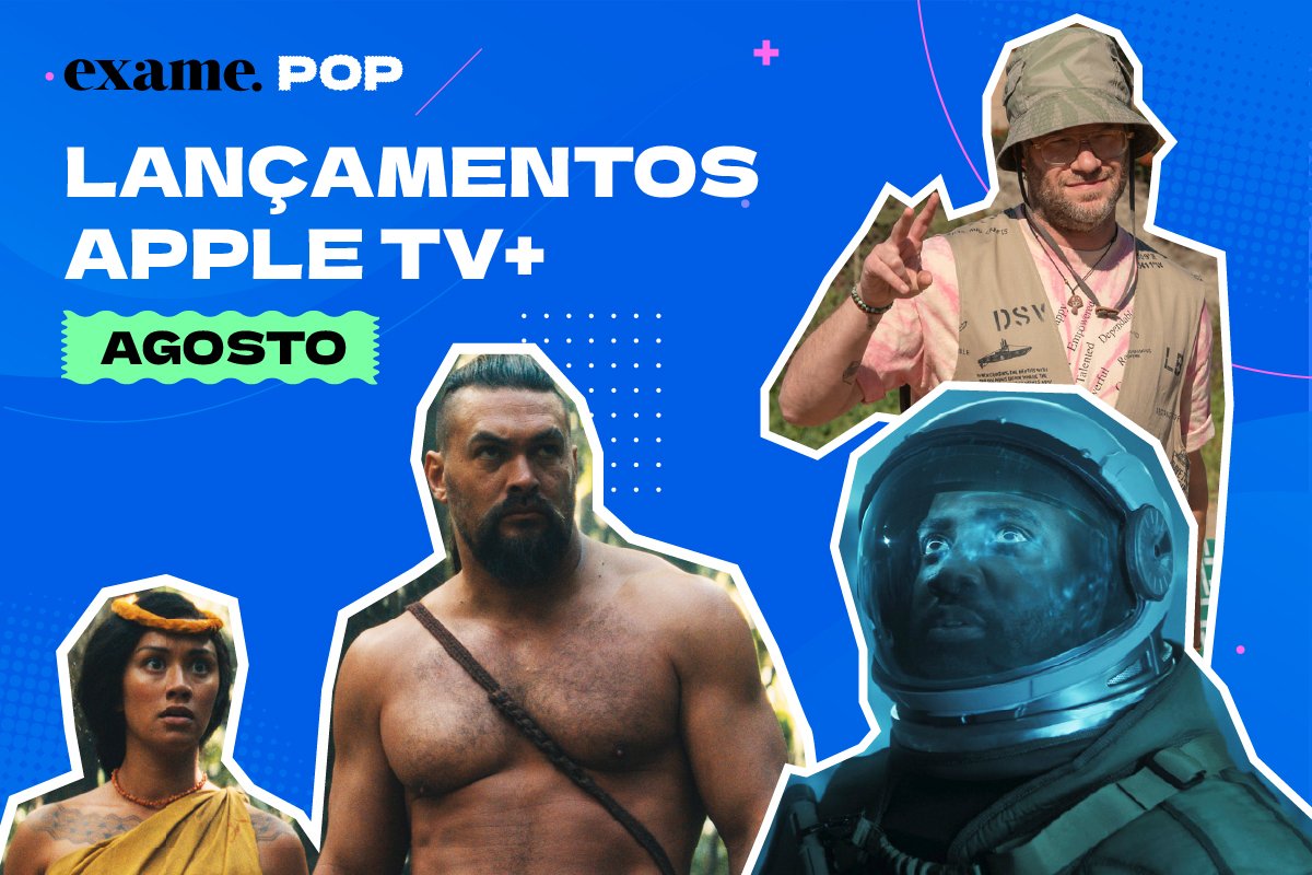 Apple TV revela lançamentos imperdíveis de filmes e séries para agosto de 2025