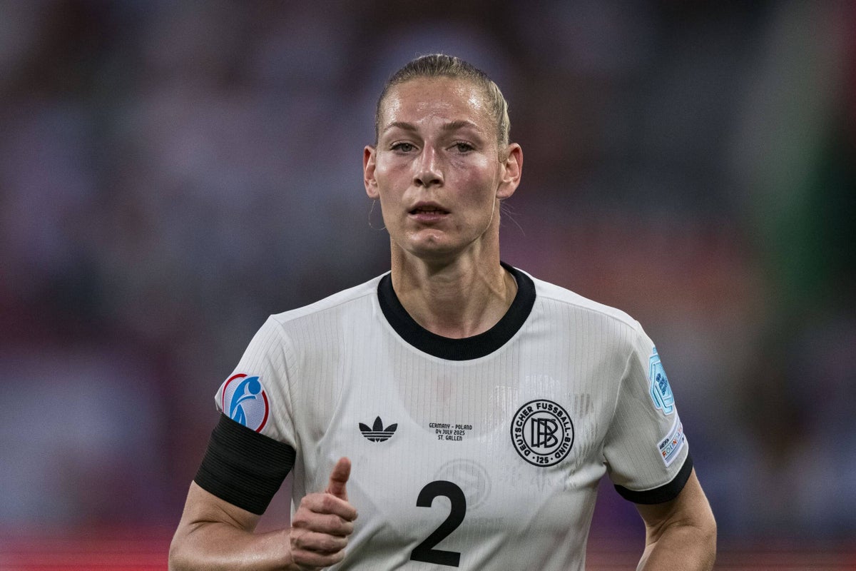 Sarai Linder desfalca Alemanha na semifinal da Euro 2025 contra a Espanha