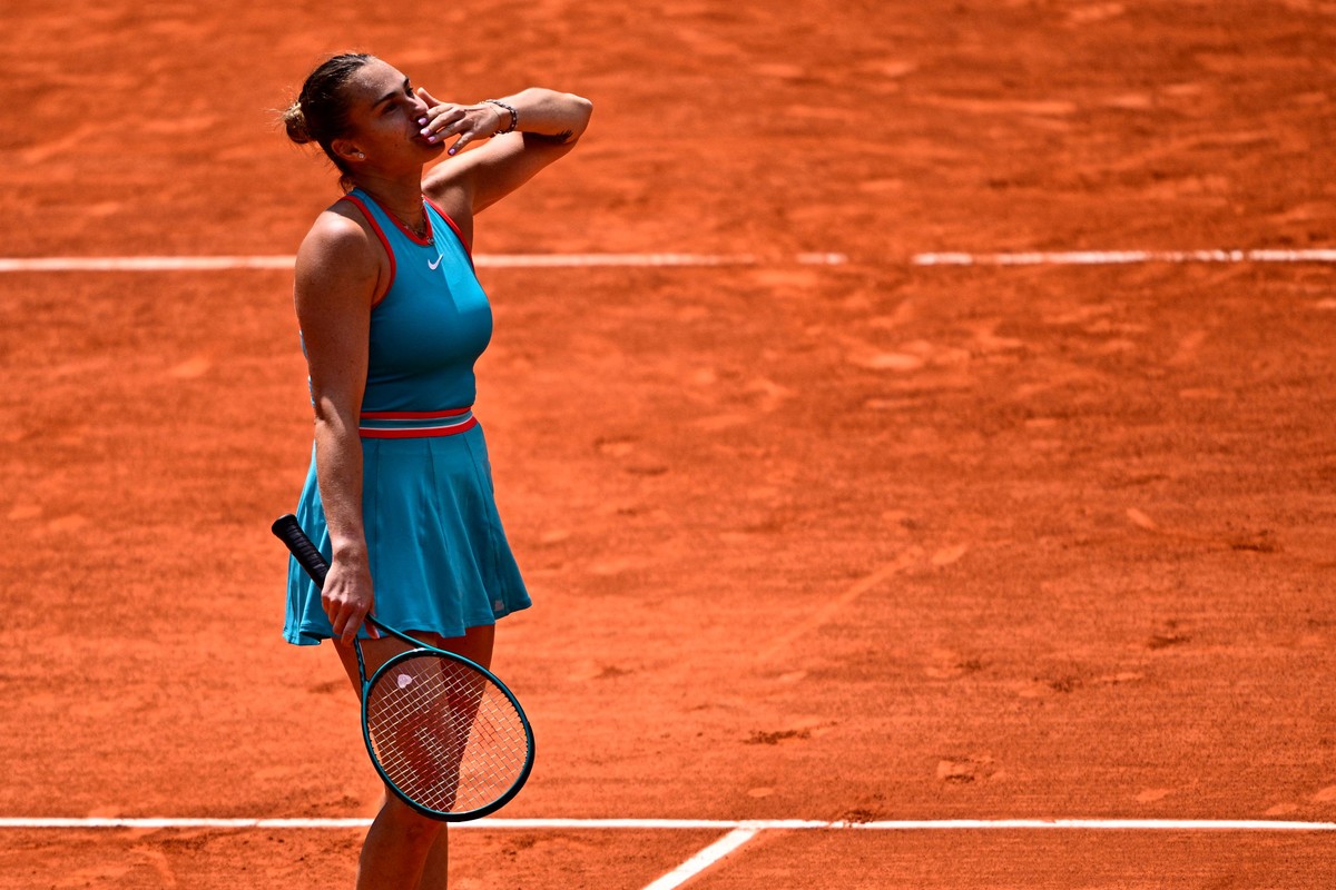 Aryna Sabalenka conquista torcida brasileira e se destaca em Roland Garros