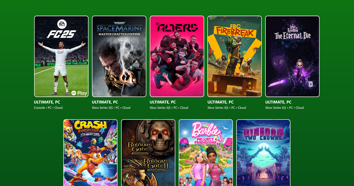 Xbox anuncia novos jogos do Game Pass para junho, incluindo EA Sports FC 25