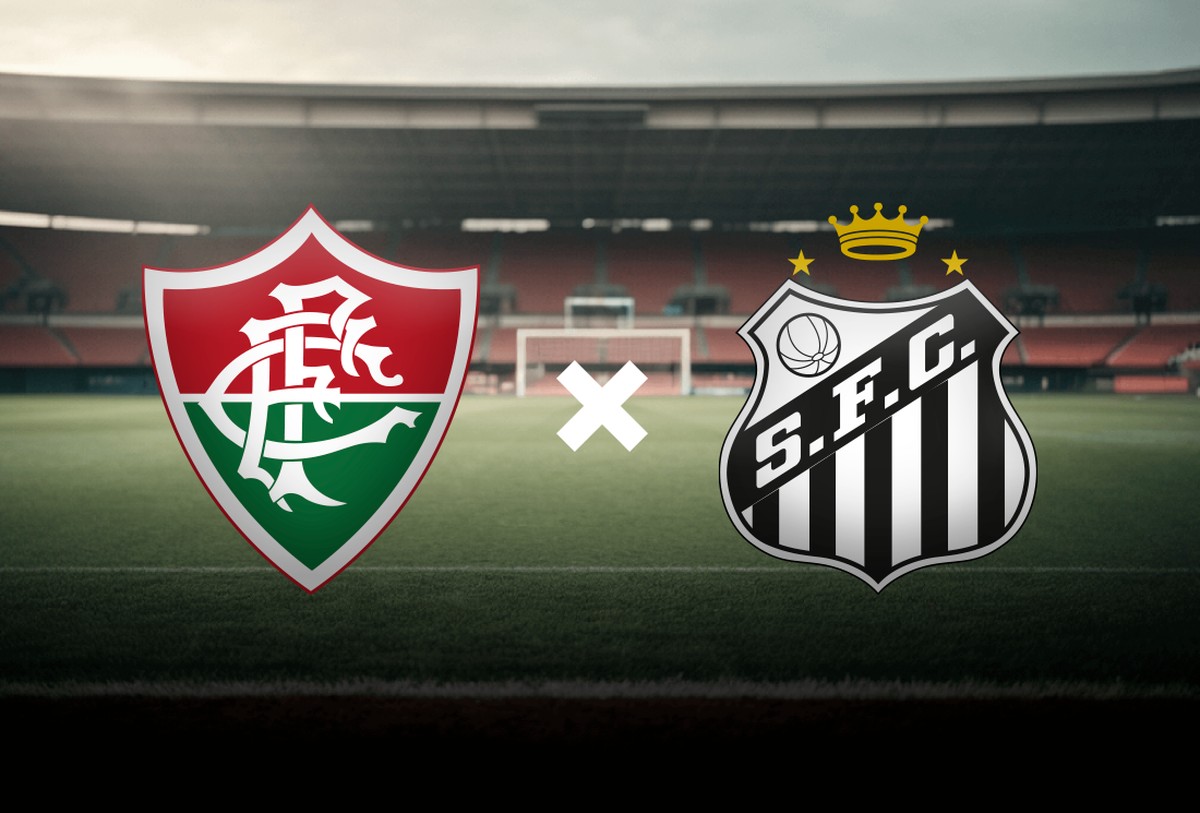 Fluminense x Santos (Foto: Editoria de Arte)