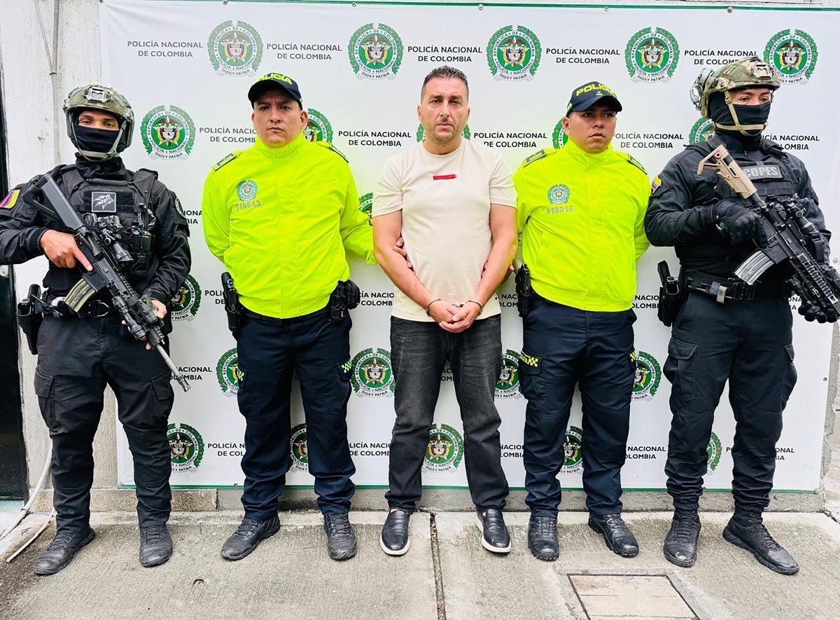 Colômbia prende mafioso italiano envolvido na compra de cocaína em grande escala