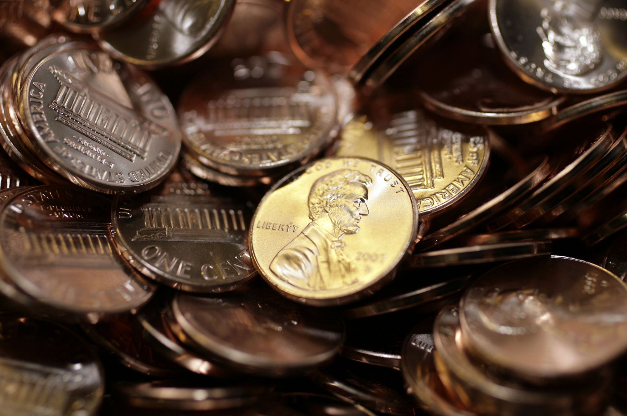 O destino dos 114 bilhões de pennies dos EUA após o fim da produção monetária