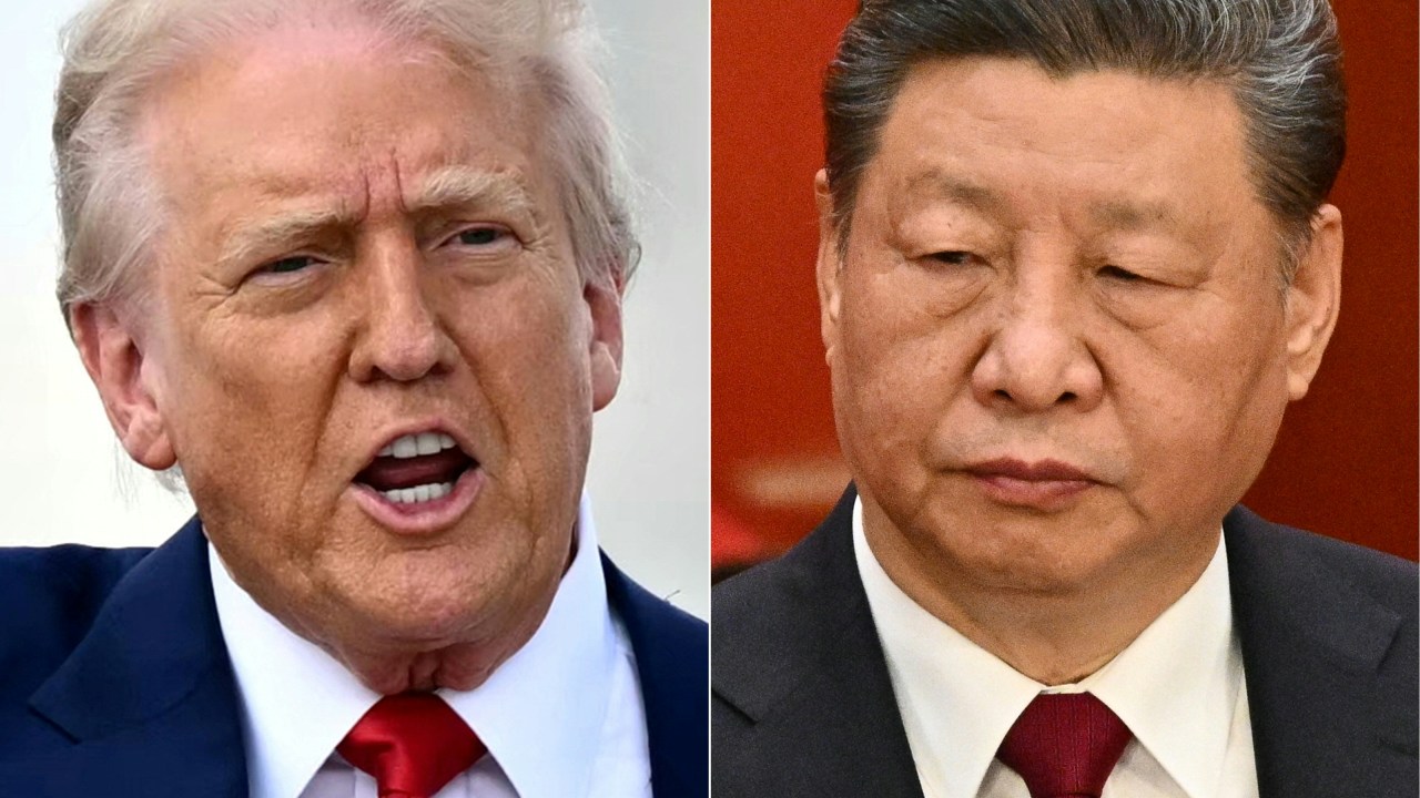 Donald Trump e Xi Jinping. (Foto: Mandel NGAN, Pedro Pardo/AFP)
