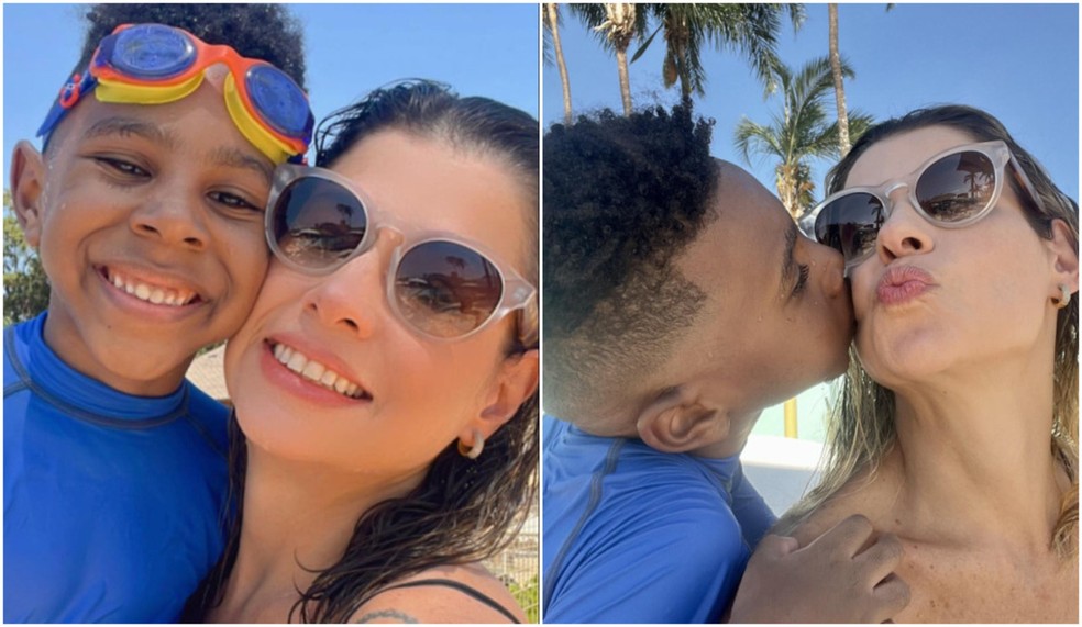 Bernardo Carvalho e Juliane Cucci de Carvalho são puro amor e grude (Foto: Arquivo pessoal)