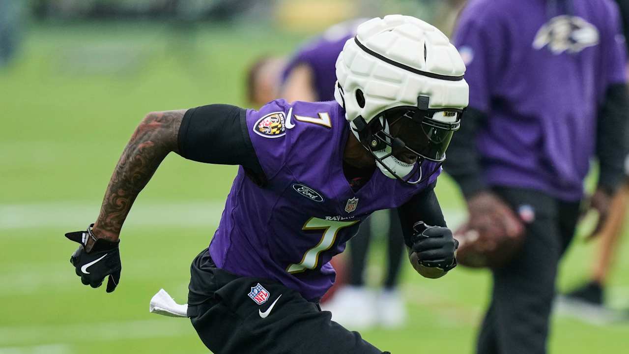 Rashod Bateman busca mudar a imagem dos recebedores do Ravens após renovação