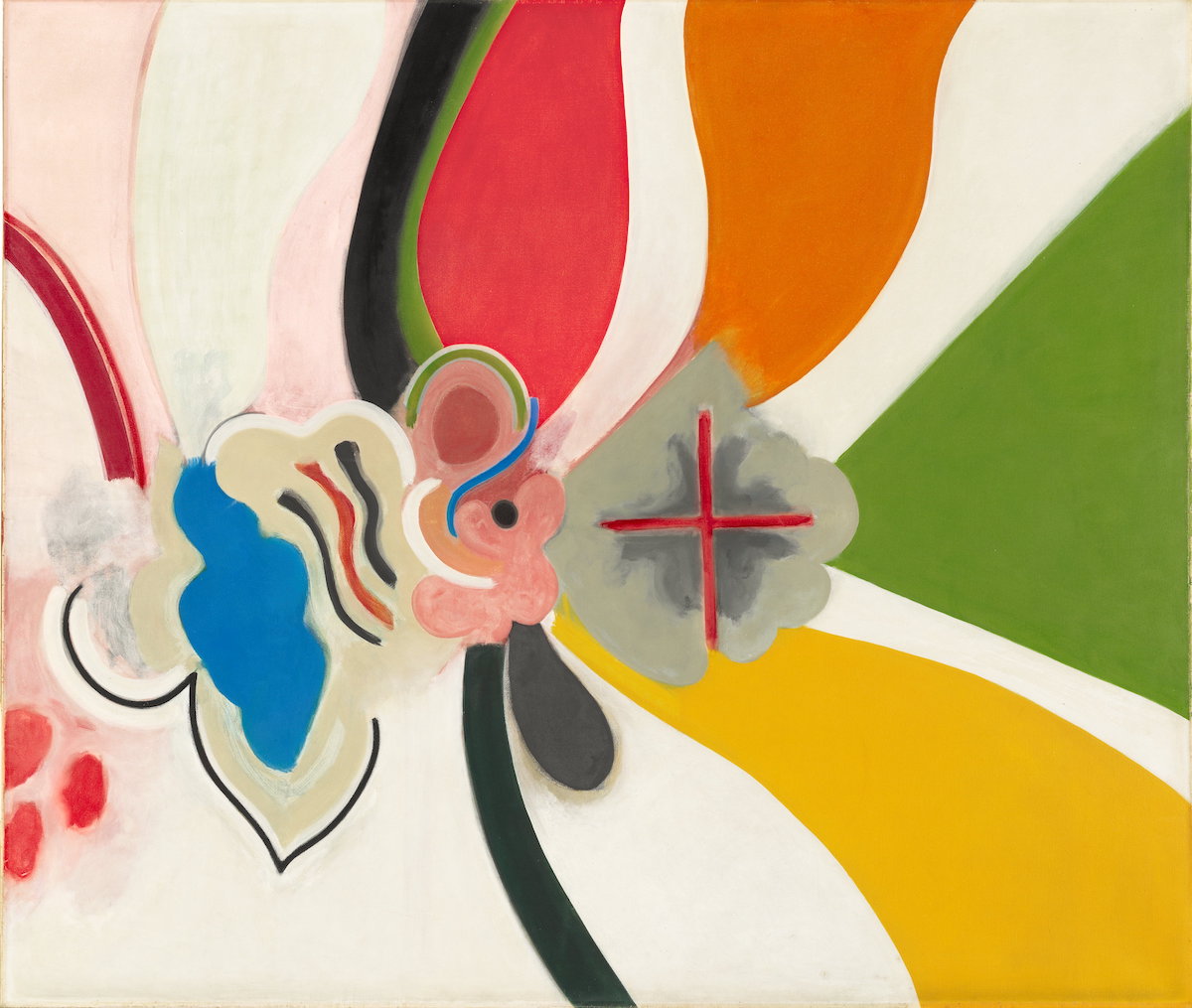 São Jorge e o dragão, 1964. ©Janet Dawson/National Gallery of Australia, Canberra (Foto: Janet Dawson/National Gallery of Australia, Canberra)