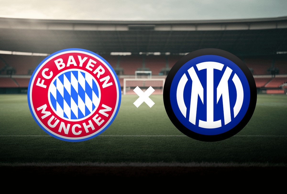 Bayern e Inter de Milão se enfrentam pela Liga dos Campeões (Foto: Editoria de Artes)