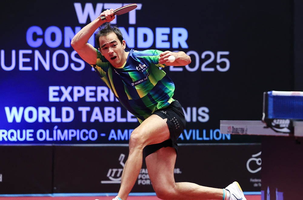 Hugo Calderano vence torneio na Argentina e fatura prêmio em dinheiro