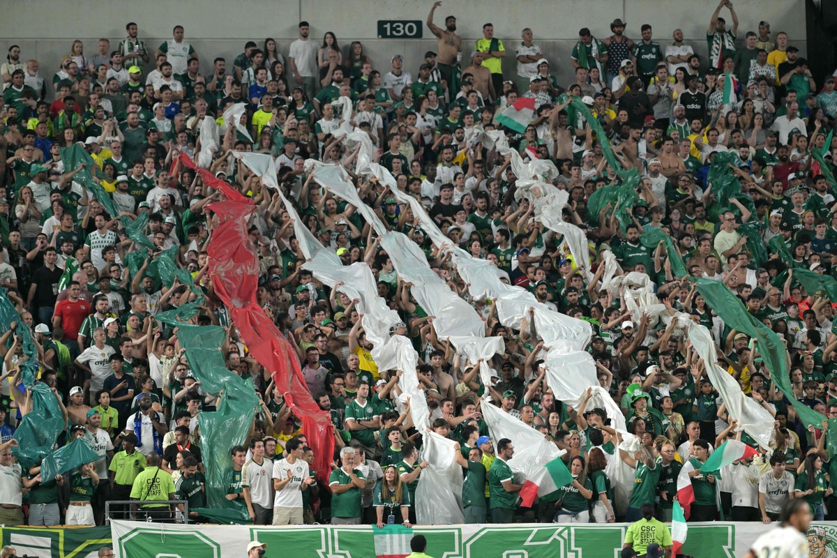 Palmeirenses vivem a Copa com paixão e intensidade nas arquibancadas