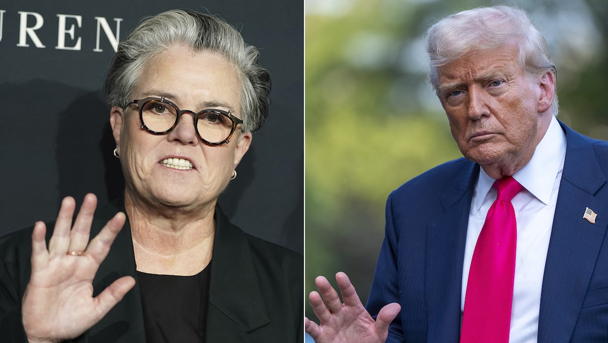 Rosie O'Donnell desafia Trump após ameaça de retirar cidadania americana