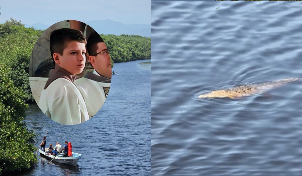 Menino de 14 anos morre após ataque de crocodilos em canal no México