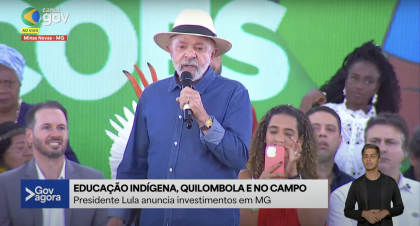 Lula provoca Trump e diz que 'quem trucar vai tomar um seis' em evento mineiro