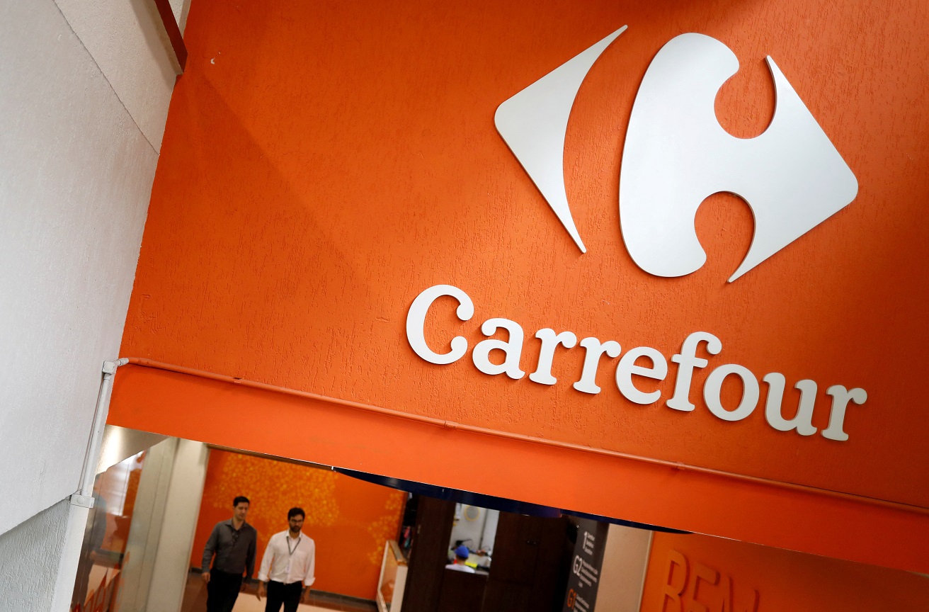 Logo do Carrefour em unidade em São Paulo (Foto: REUTERS/Nacho Doce)