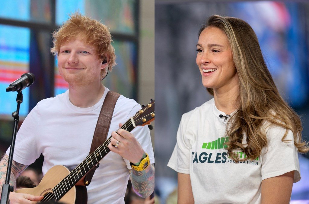 Ed Sheeran e Kylie Kelce destacam Taylor Swift como 'código de trapaça' para aplausos fáceis