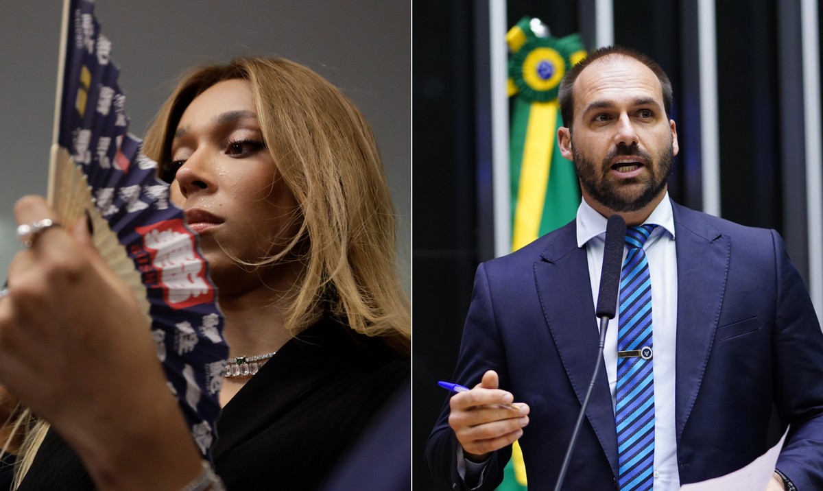 Erika Hilton processa Eduardo Bolsonaro por declarações transfóbicas