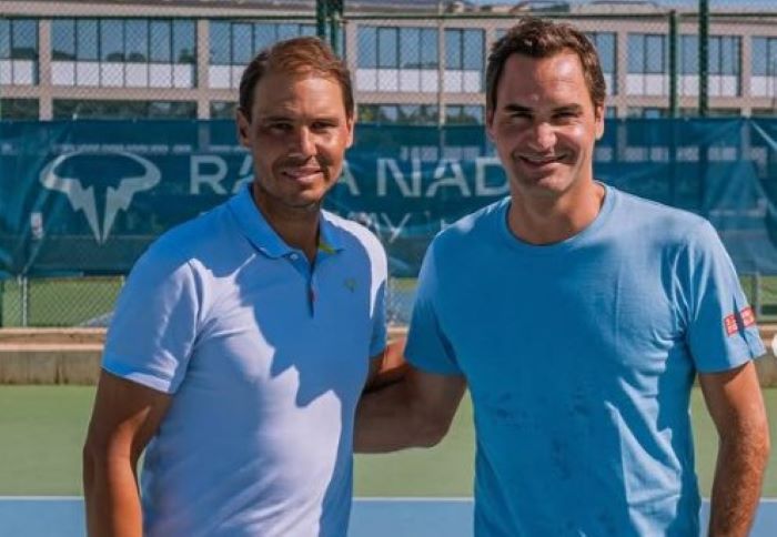 Federer retorna à academia de Nadal e reforça amizade entre os tenistas