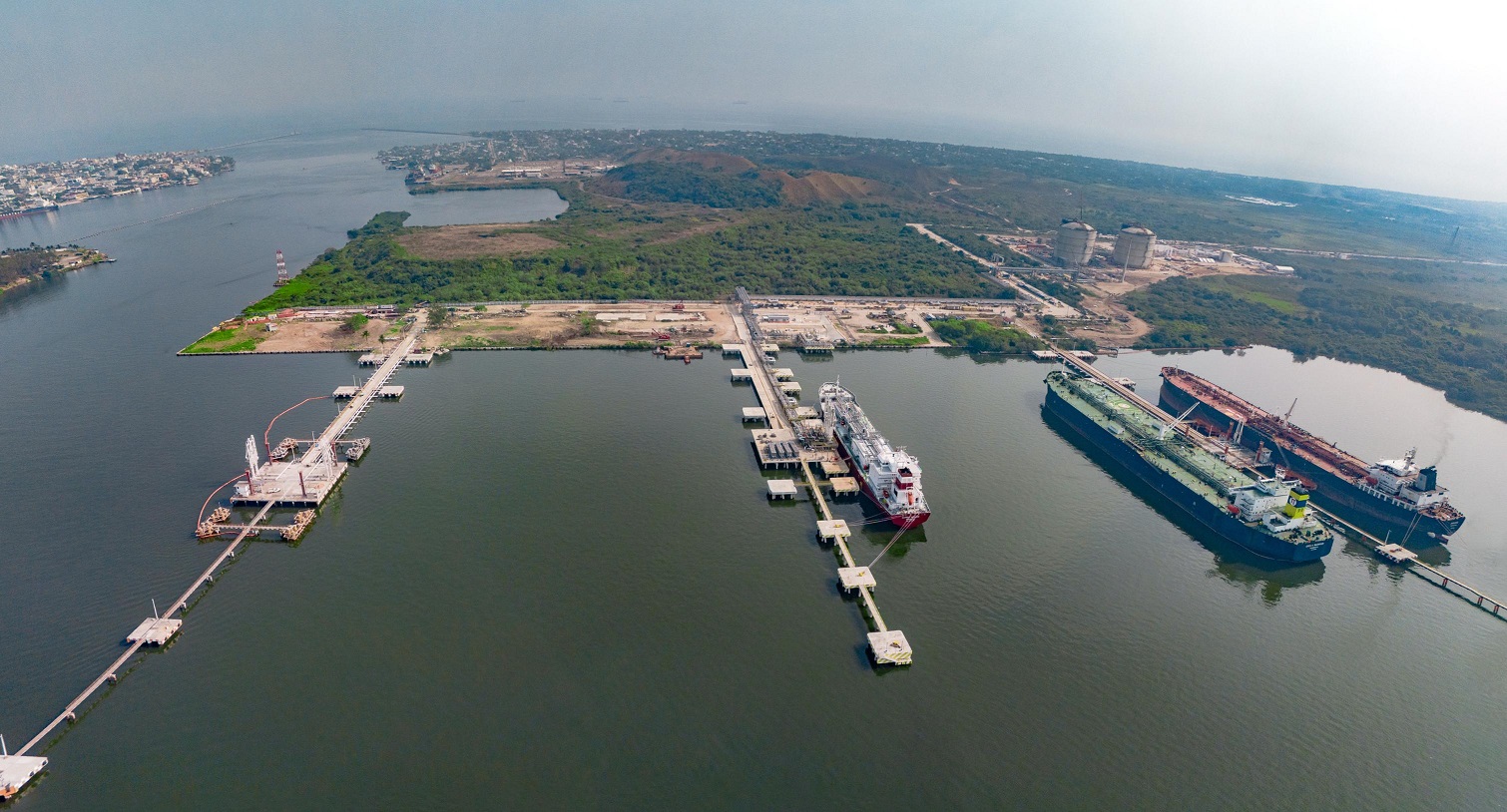 Terminal da Braskem Idesa, no Golfo do México, vai receber etano dos Estados Unidos (Foto: Divulgação)
