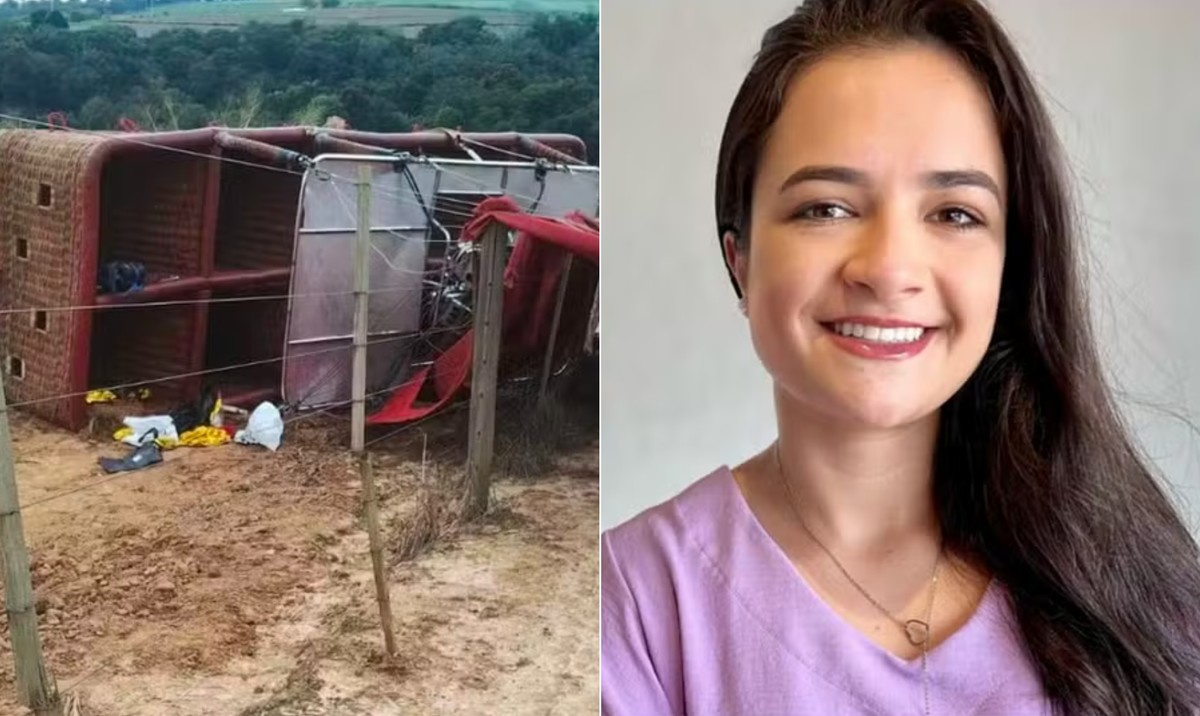 Jovem psicóloga recém-casada morre em acidente trágico de balão em SP