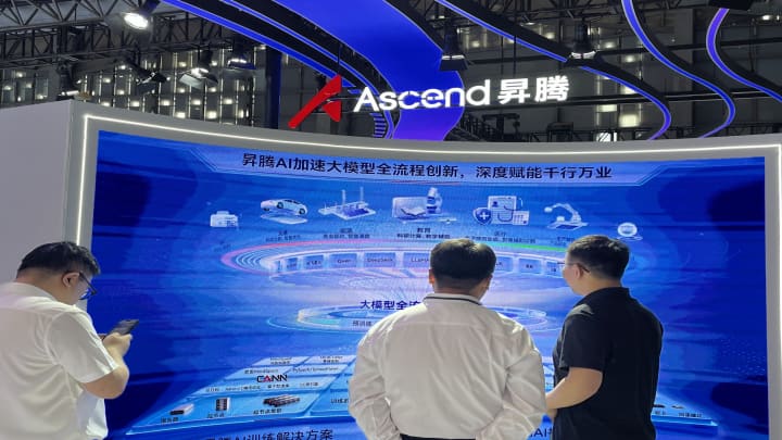 Rivais chineses ofuscam Nvidia em importante evento de IA em Xangai
