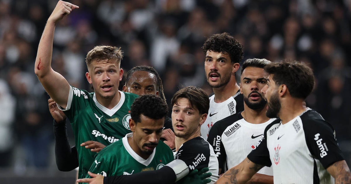 Palmeiras mantém esperança após empate no Dérbi que parecia derrota