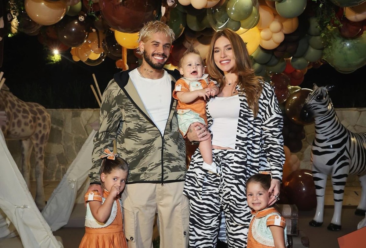Virginia e Zé Felipe celebram 10 meses do filho José Leonardo com fotos especiais