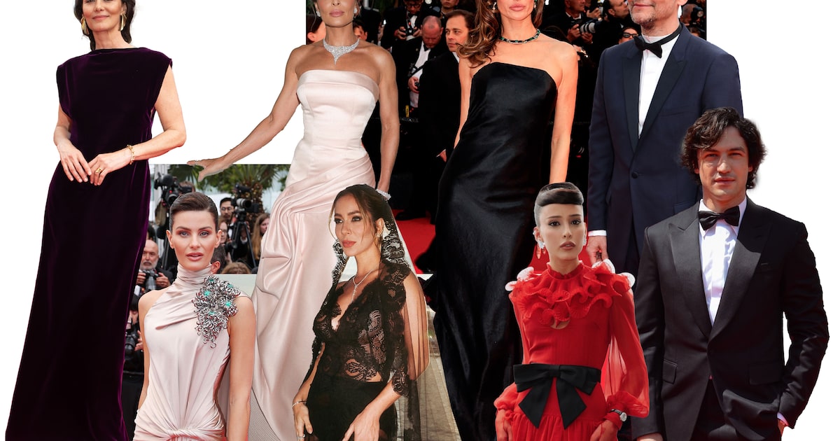Brasileiros brilham no tapete vermelho de Cannes com looks deslumbrantes
