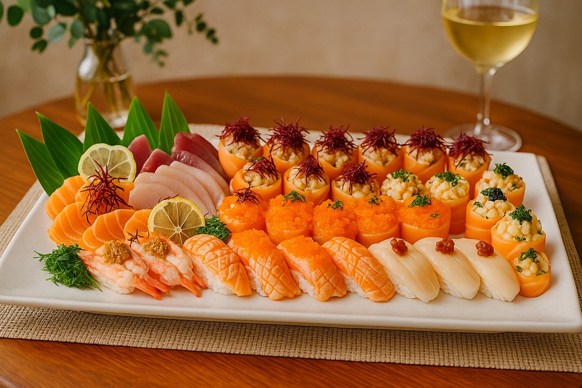 O combinado Hikari, do Peixoto Sushi (Foto: Divulgação)