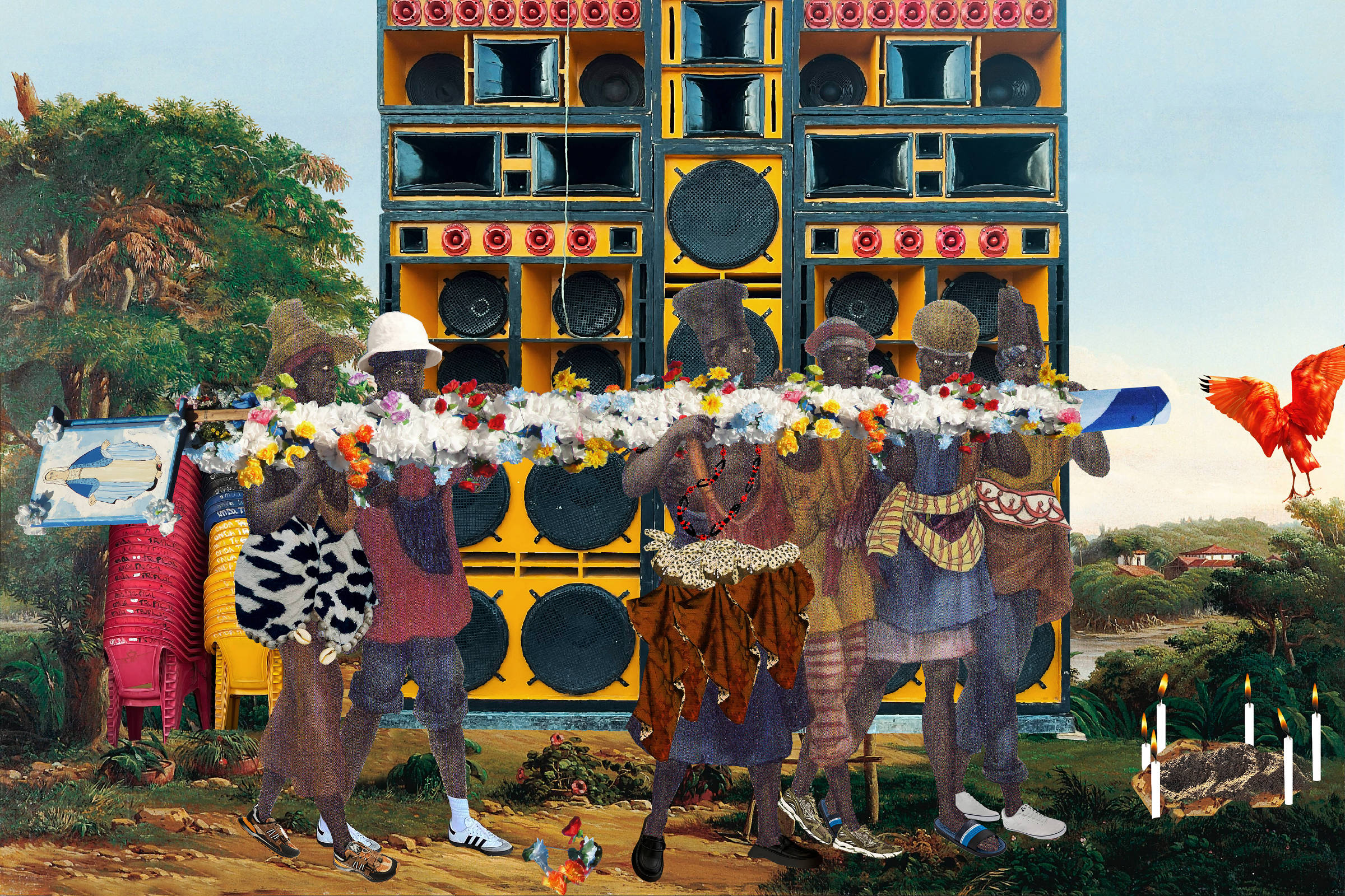 Mostra em São Paulo une reggae jamaicano e cultura do Maranhão em exposição única