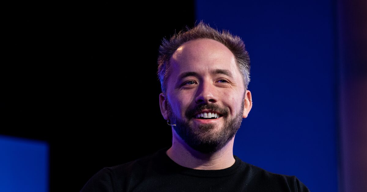 Drew Houston, do Dropbox, tem um patrimônio líquido de US$ 2,4 bilhões, de acordo com o Bloomberg Billionaires Index. (Foto: Martina Albertazzi/Bloomberg)
