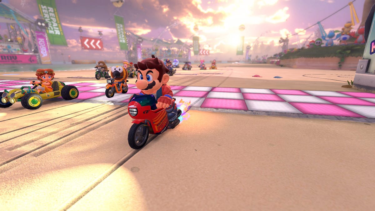 Pistas de Mario Kart ganham versões em circuito fechado, mas são difíceis de acessar