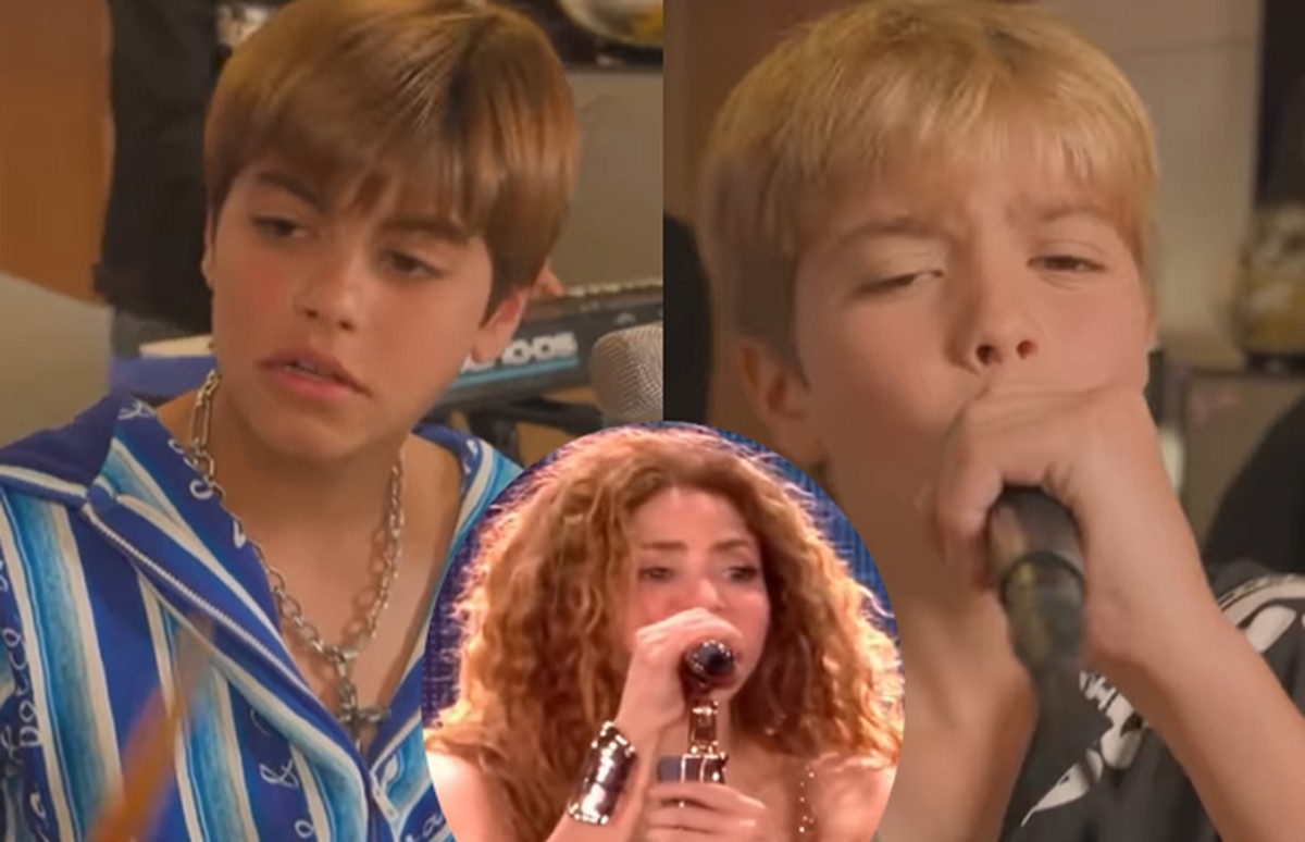 Sasha e Milan, filhos da cantora Shakira (Foto: Reprodução/instagram)