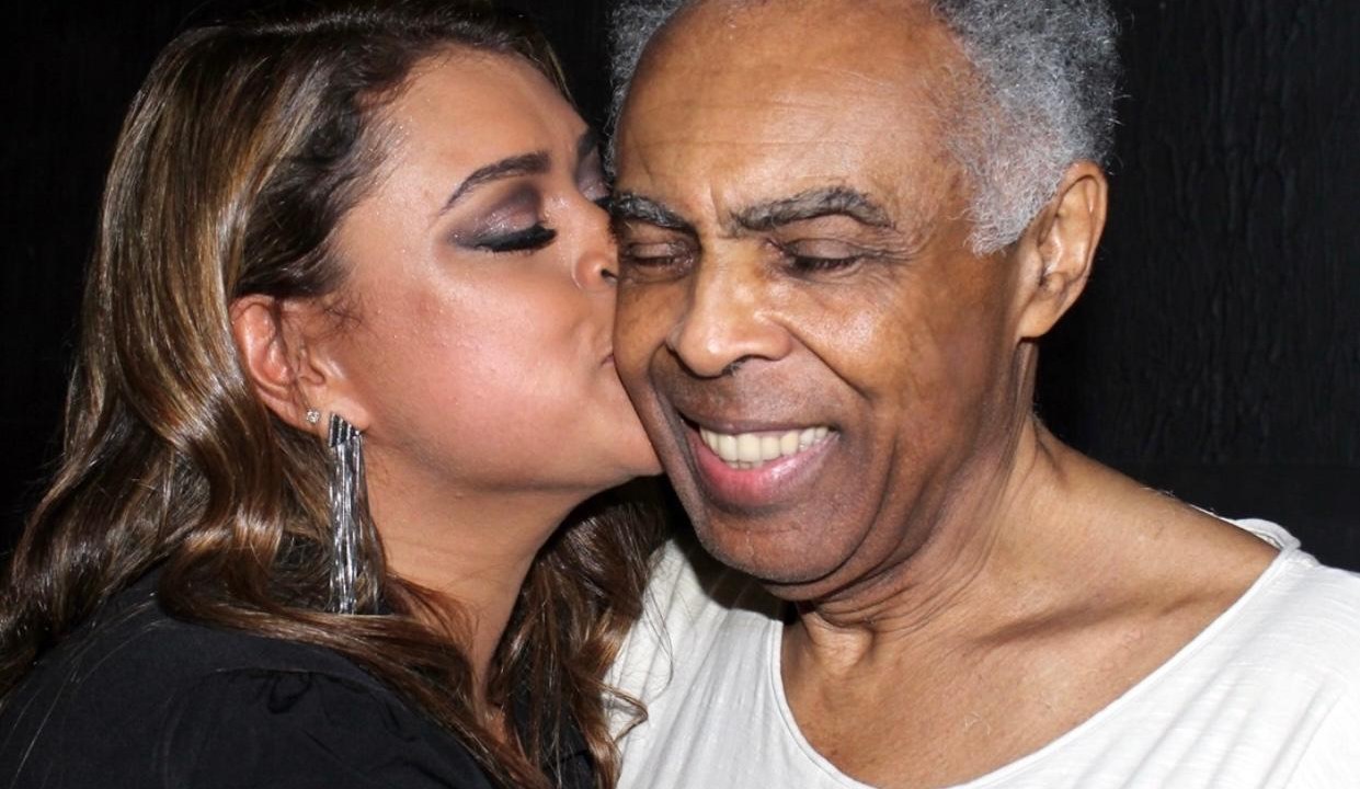 Gilberto Gil se declara para Preta Gil e expressa orgulho nas redes sociais