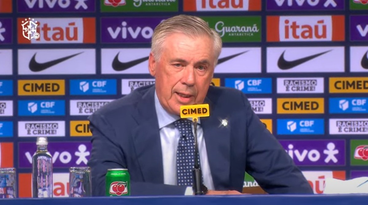 Ancelotti busca levar Brasil de volta ao topo do futebol mundial como técnico
