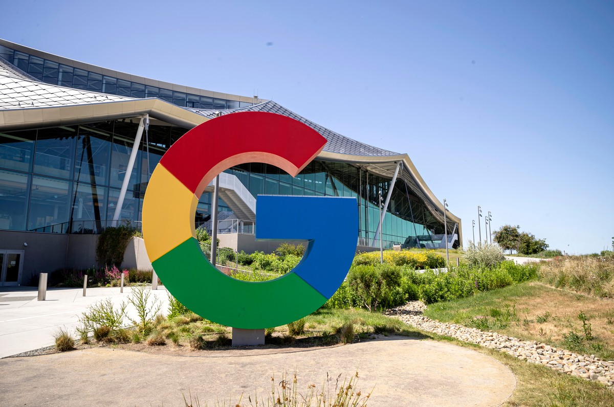 Prédio do Google em Mountain View, na Califórnia (Foto: David Paul Morris / Bloomberg)