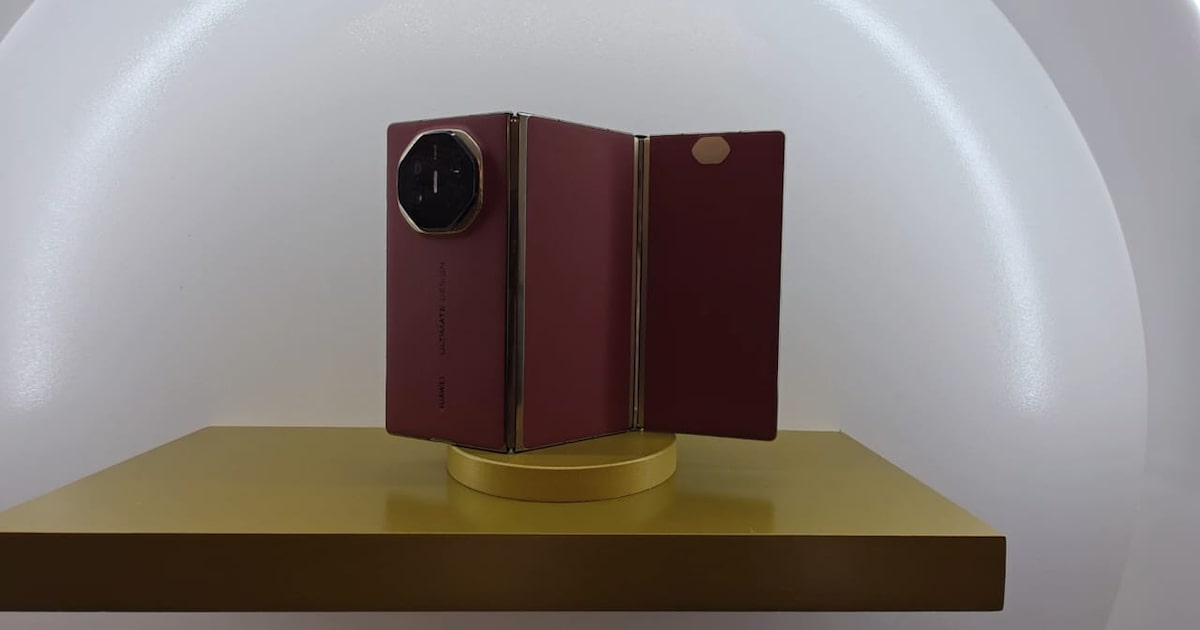 Huawei apresenta no Brasil smartphone com tela que se dobra em três partes